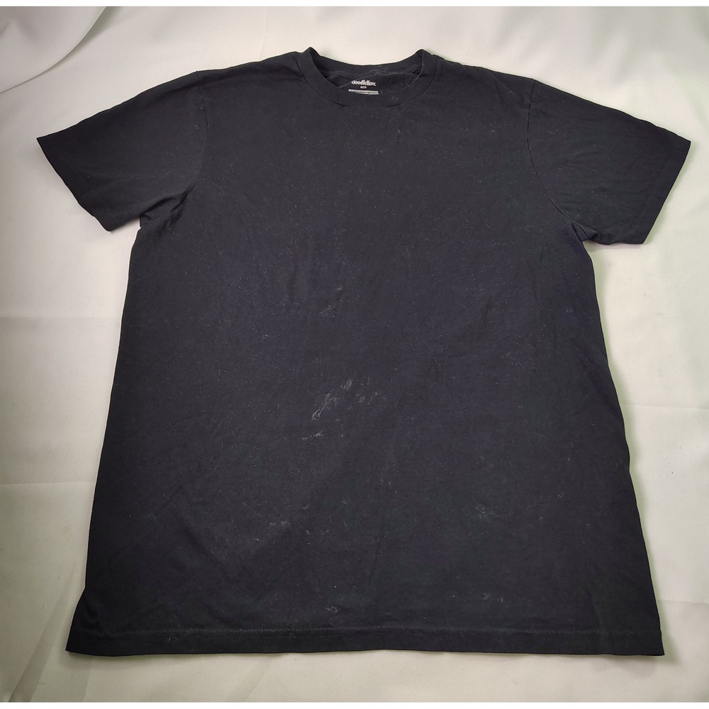 Goodfellow Co Mens L Black Every Wear Tee Minimalist Soft Cotton Crew Neck Shirt